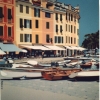 Portofino, la calata - 1997, cm. 70x100