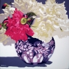 Peonie nel vaso di famiglia - 2019 - cm 90x90