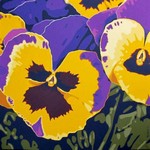 The violet pansy